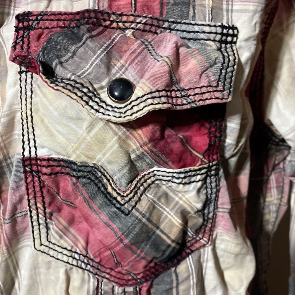 BKE Vintage Hammer Long Sleeve Shirt​​​​ - Picture 2 of 8